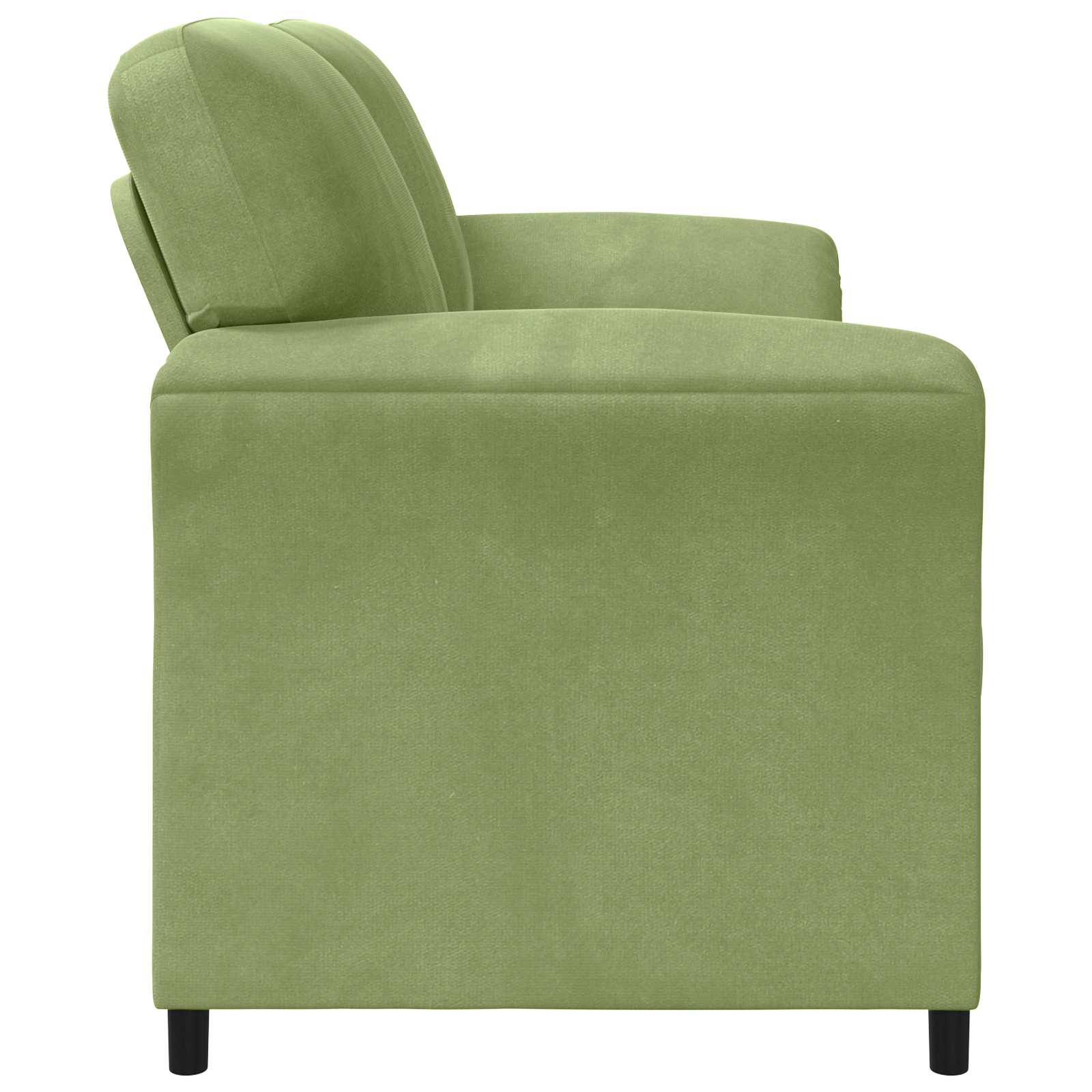 Sofa za 3 osobe Svijetlo zelena 198 x 83 x 95 cm Baršun