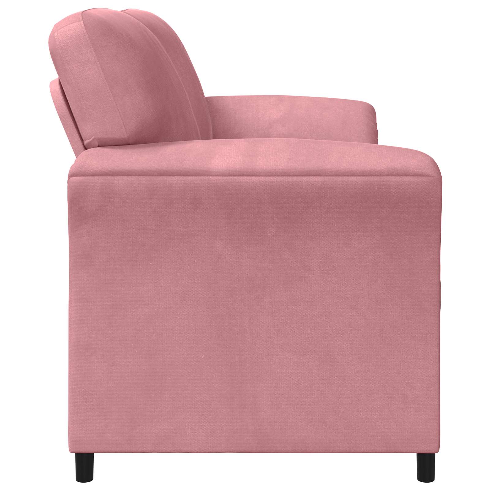 Sofa za 3 osobe Ružičasta 198 x 83 x 95 cm Baršun