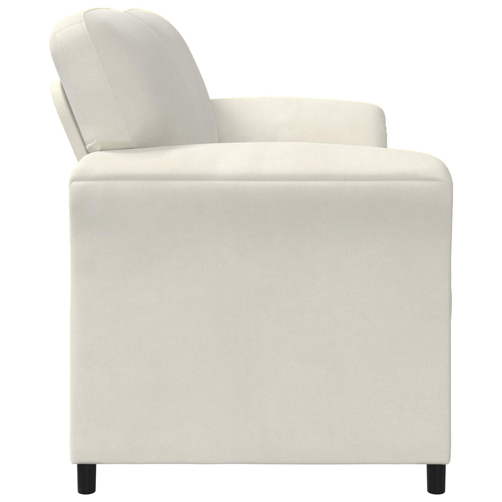 Sofa za 3 osobe Krem 198 x 83 x 95 cm Baršun