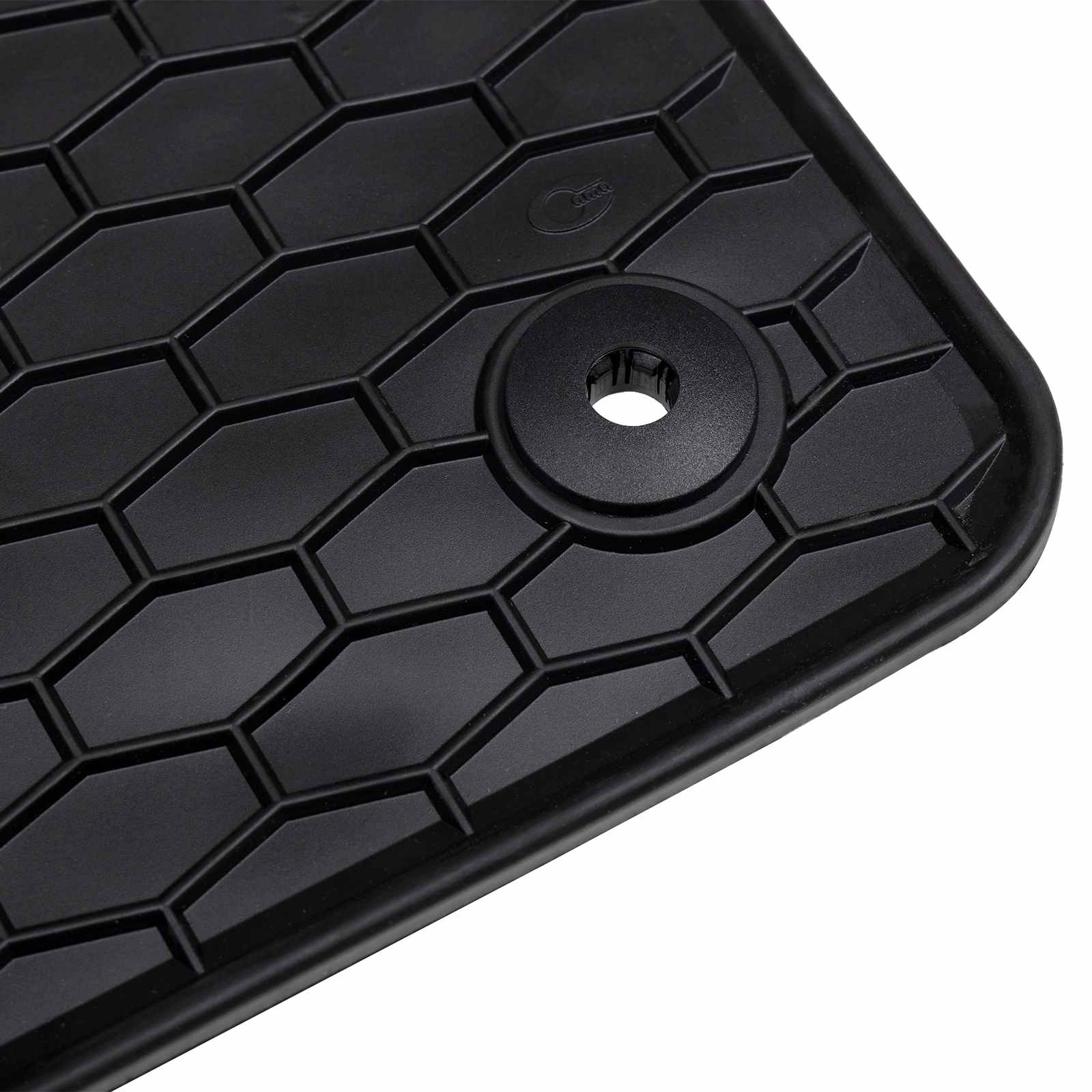 Auto tepih 4 pcs Crna pogodno za Škoda OCTAVIA III 2013-2019