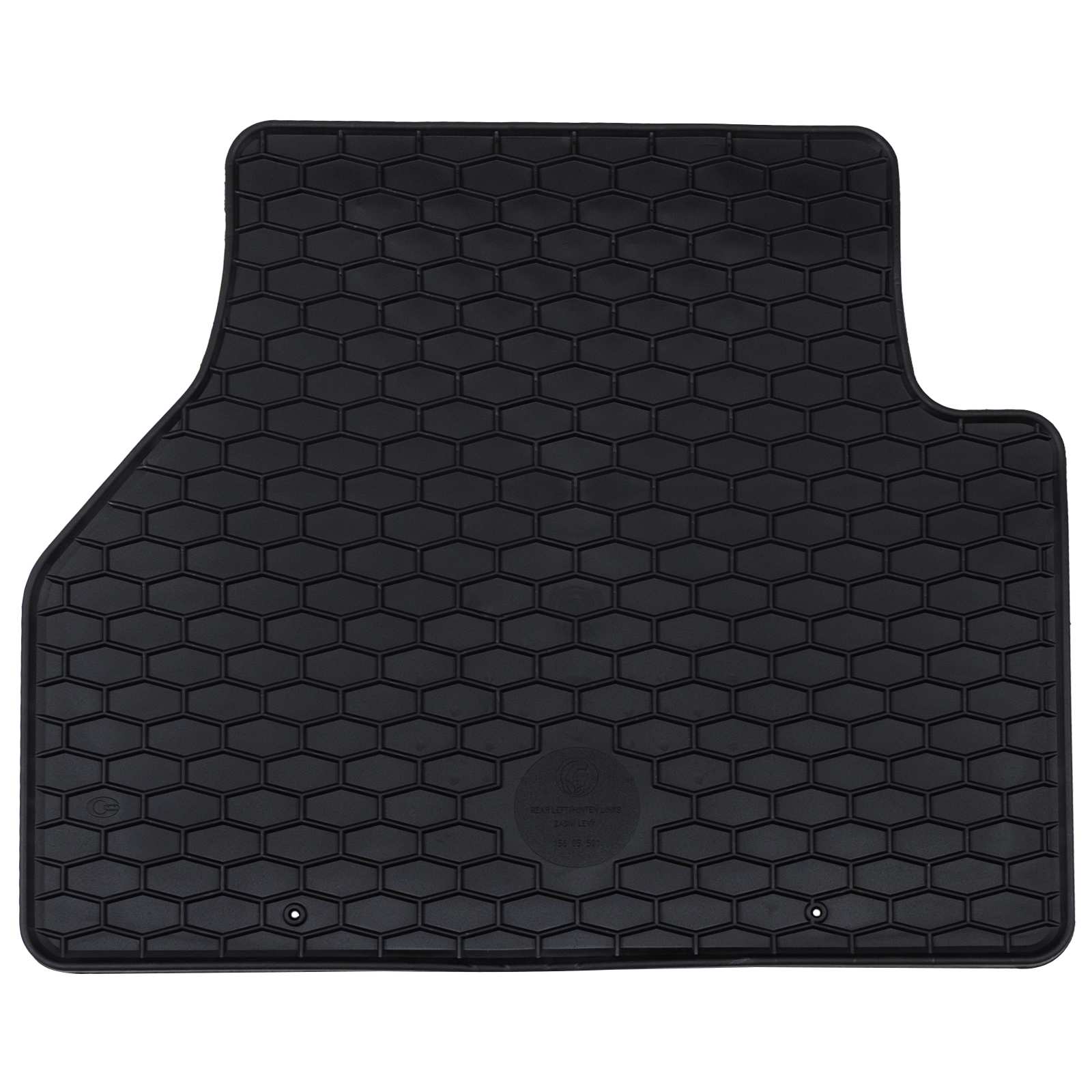 Auto tepih 4 pcs Crna prikladno za VW CADDY 2020- Guma