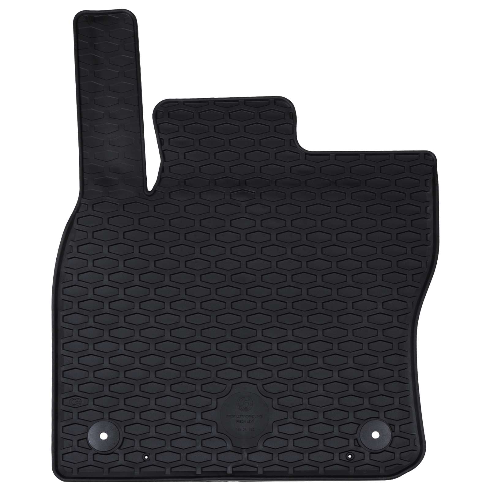 Auto tepih 4 pcs Crna pogodno za sjedalo ATECA 2016- Guma
