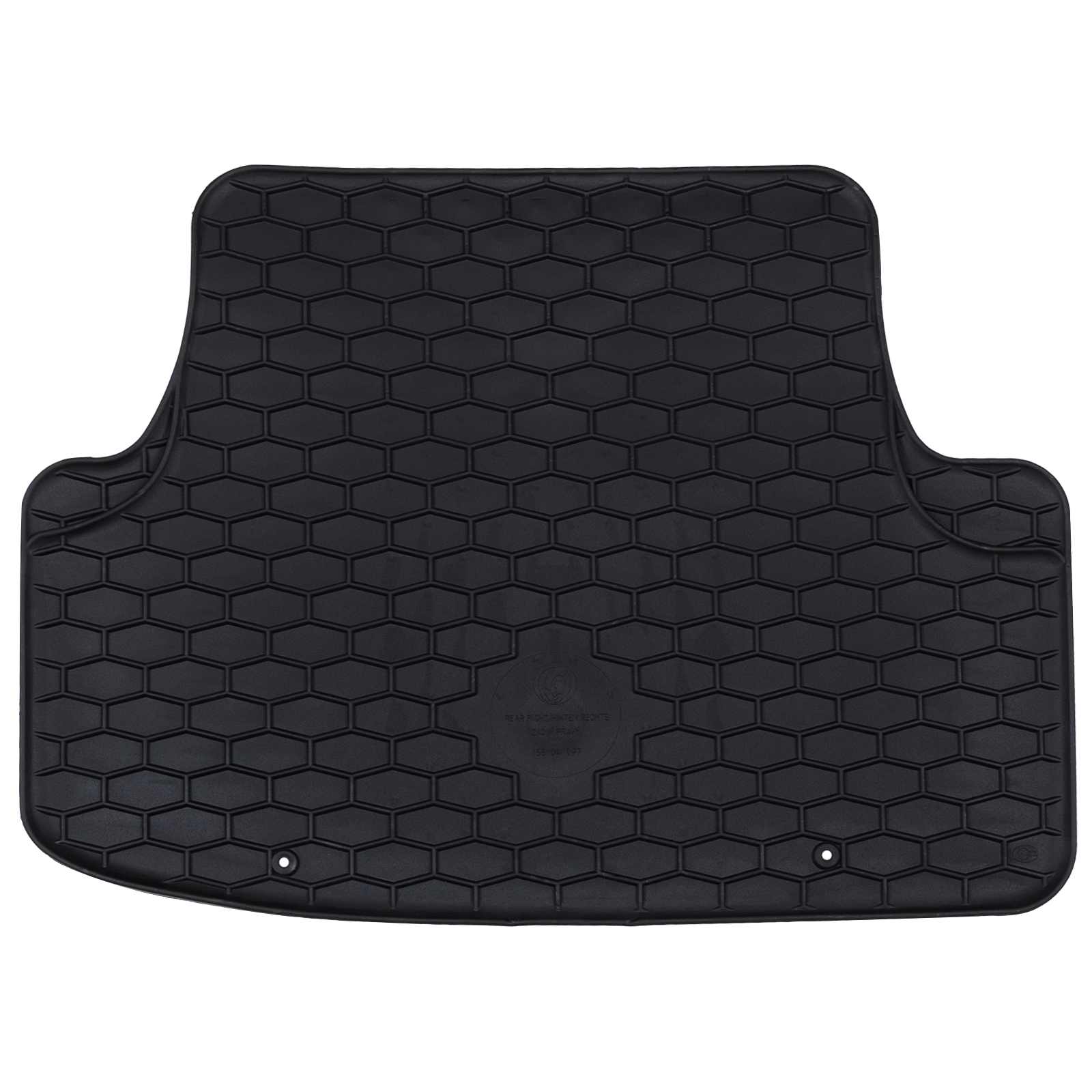 Auto tepih 4 pcs Crna pogodno za sjedalo ATECA 2016- Guma