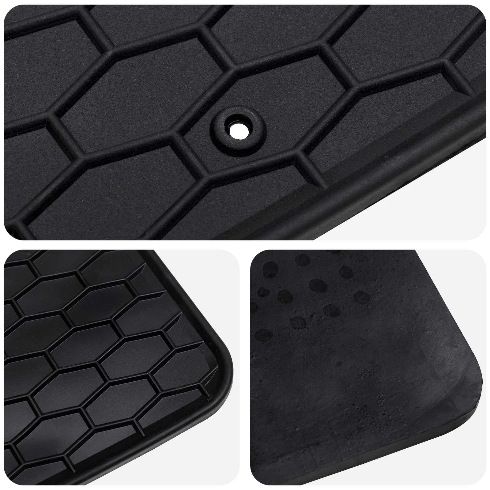 Auto tepih 4 pcs Crna Pogodno za Suzuki VITARA 2015- Guma
