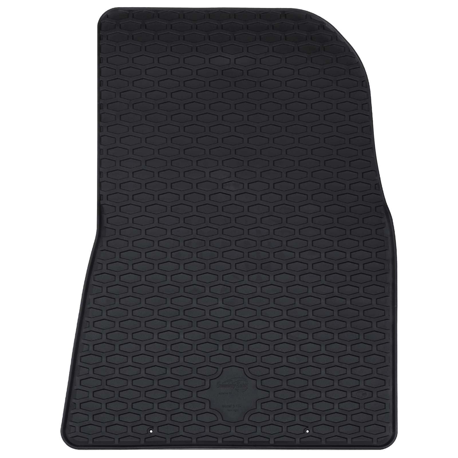 Auto tepih 4 pcs Crna prikladno za Tesla MODEL 3 2017- 4D Aft