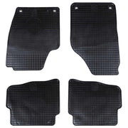 Auto tepih 4 pcs Crna prikladno za VW POLO 2001-2009 NS Guma