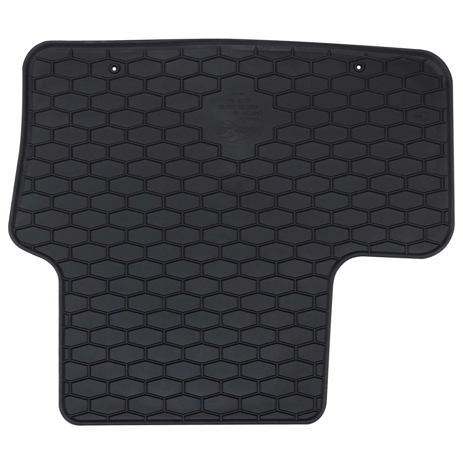 Auto tepih 4 pcs Crna prikladno za CAPTUR 2020- Guma