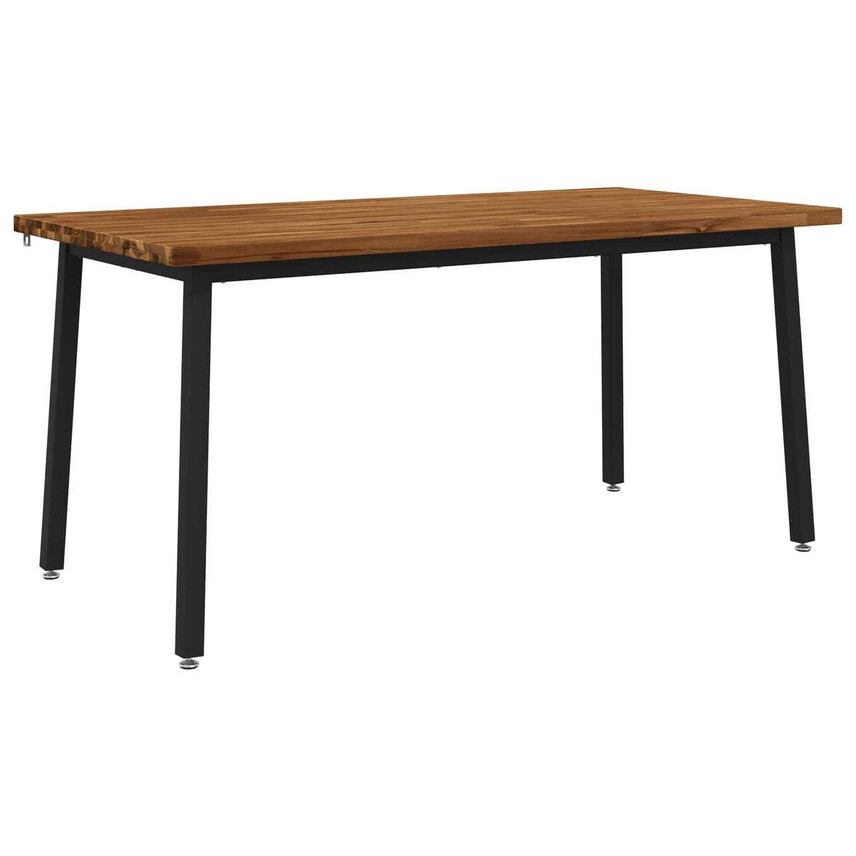 Kvadratni blagovaonski stol 160 x 70 x 75 cm Prirodna