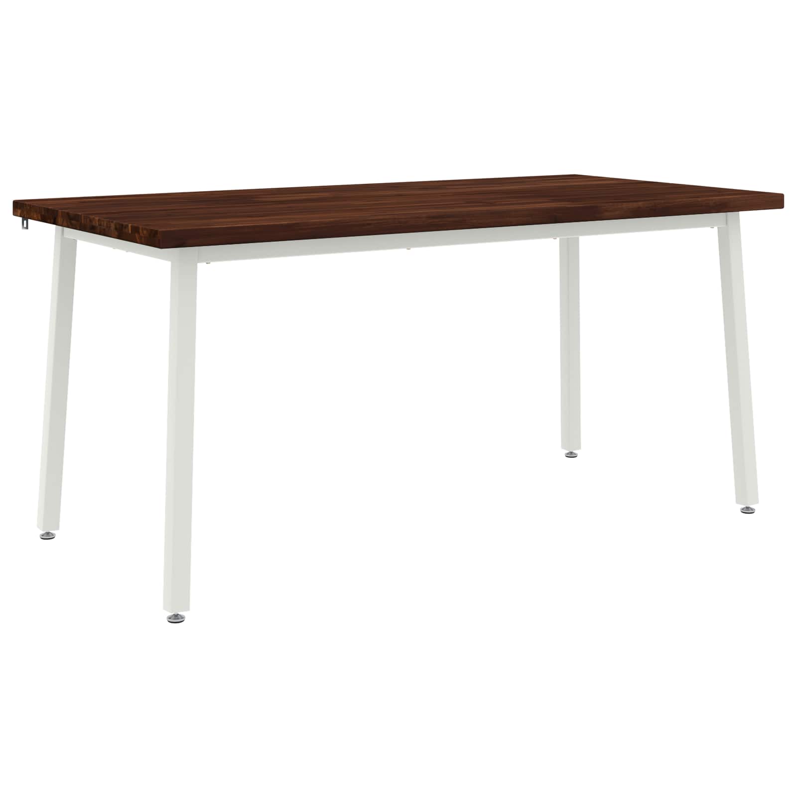 Kvadratni blagovaonski stol 160 x 80 x 75 cm Tamno smeđa