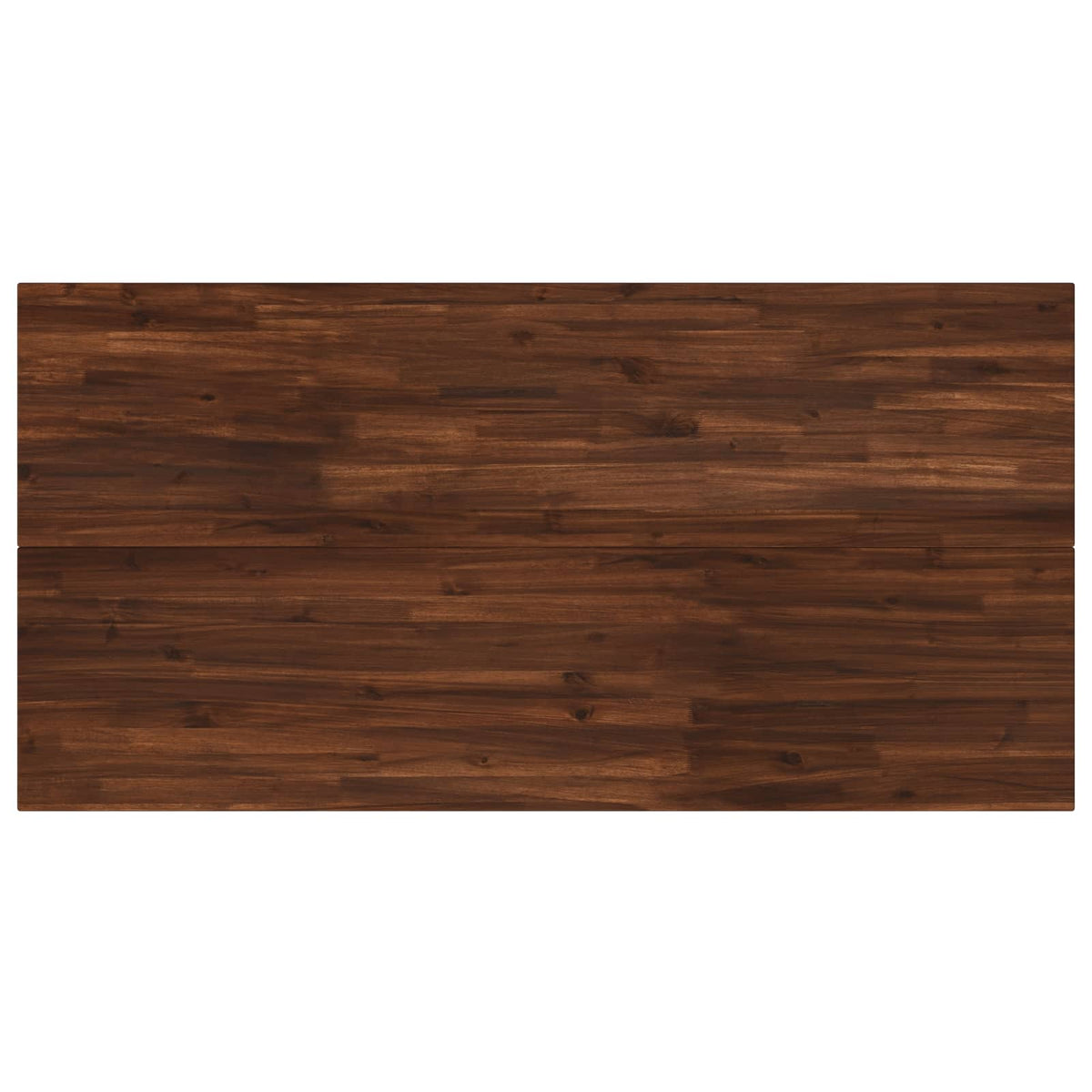 Kvadratni blagovaonski stol 160 x 80 x 75 cm Tamno smeđa