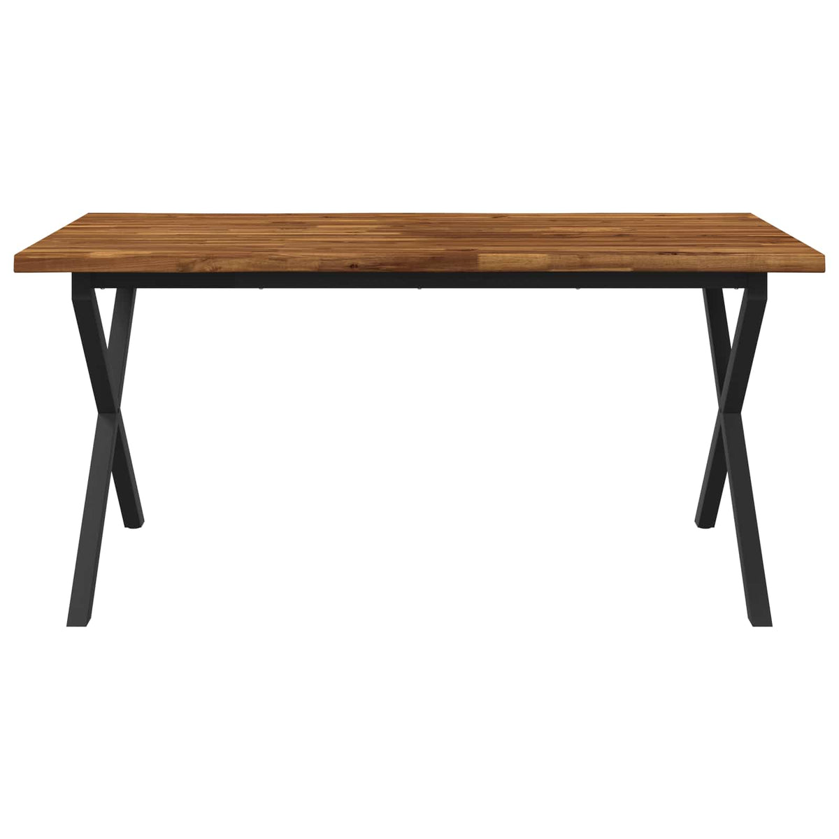 Stol za blagovanje s prirodnim rubom 140 x 90 x 75 cm