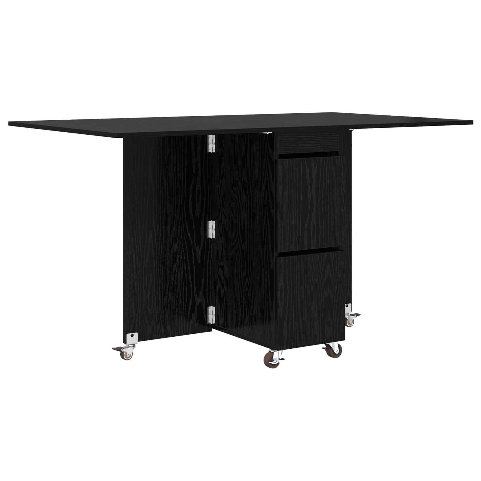 Blagovaonski stol 2 pcs 140 x 80 x 77 cm Konstruirano drvo