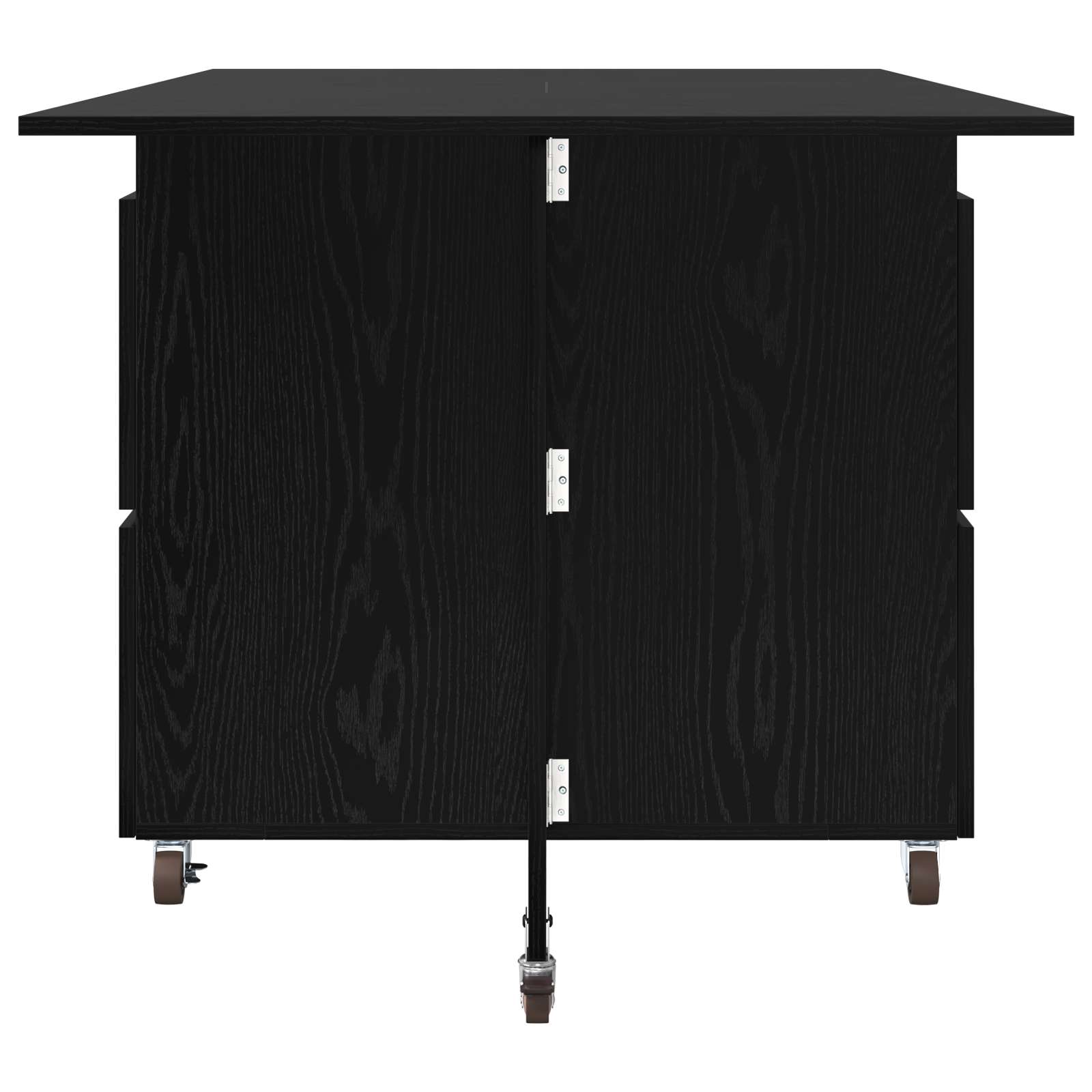 Blagovaonski stol 2 pcs 140 x 80 x 77 cm Konstruirano drvo