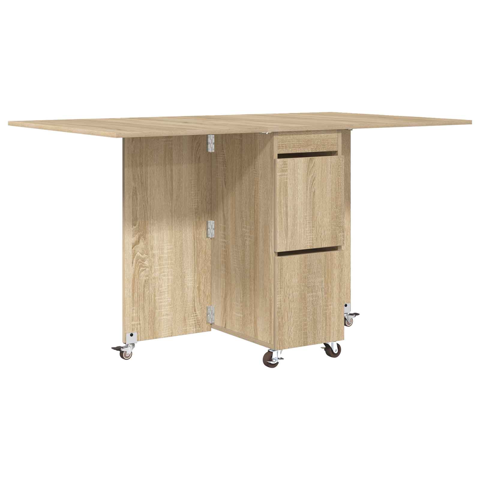 Blagovaonski stol 2 pcs 140 x 80 x 77 cm Konstruirano drvo