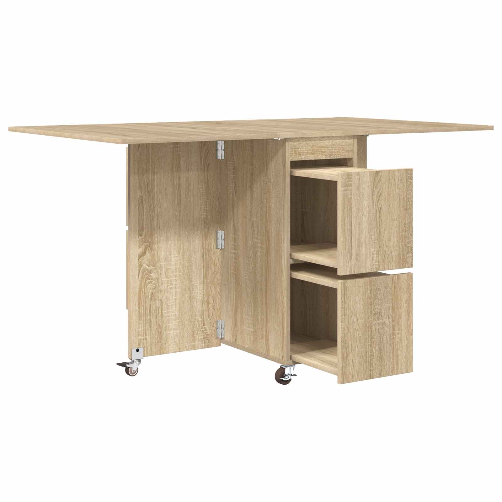 Blagovaonski stol 2 pcs 140 x 80 x 77 cm Konstruirano drvo