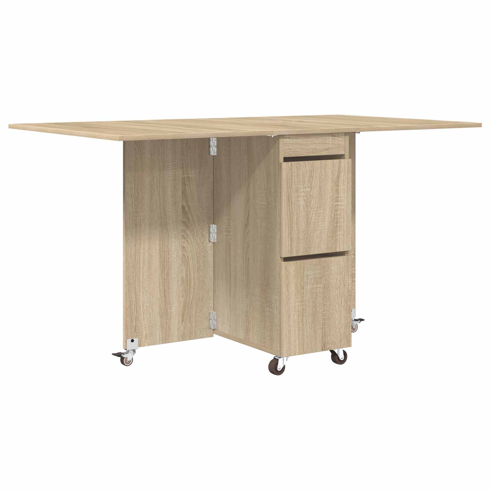 Blagovaonski stol 2 pcs 140 x 80 x 77 cm Konstruirano drvo