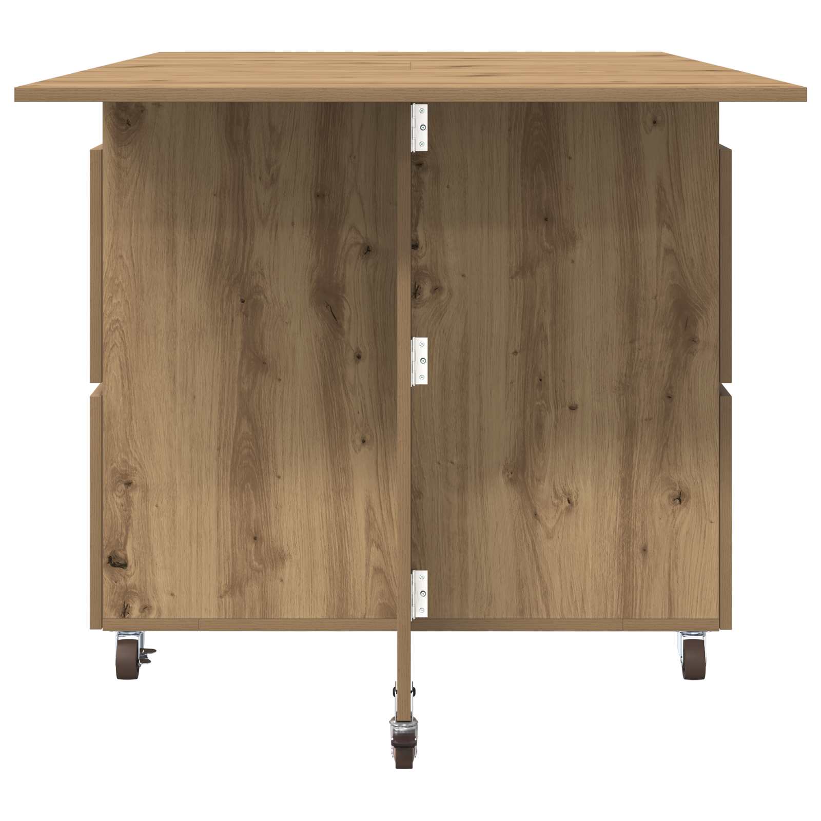 Blagovaonski stol 2 pcs 140 x 80 x 77 cm Konstruirano drvo