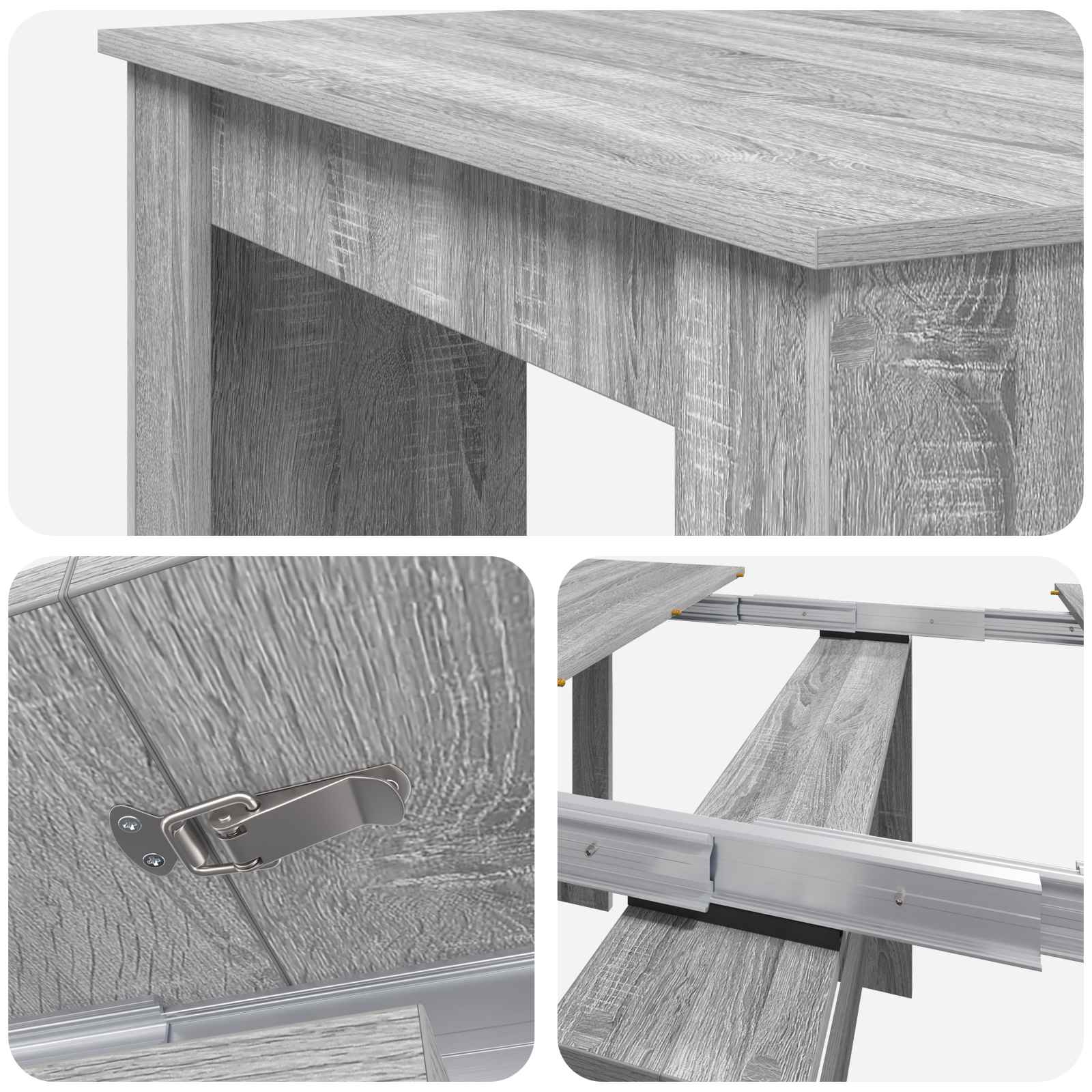 Blagovaonski stol 180 x 85 x 75 cm Konstruirano drvo