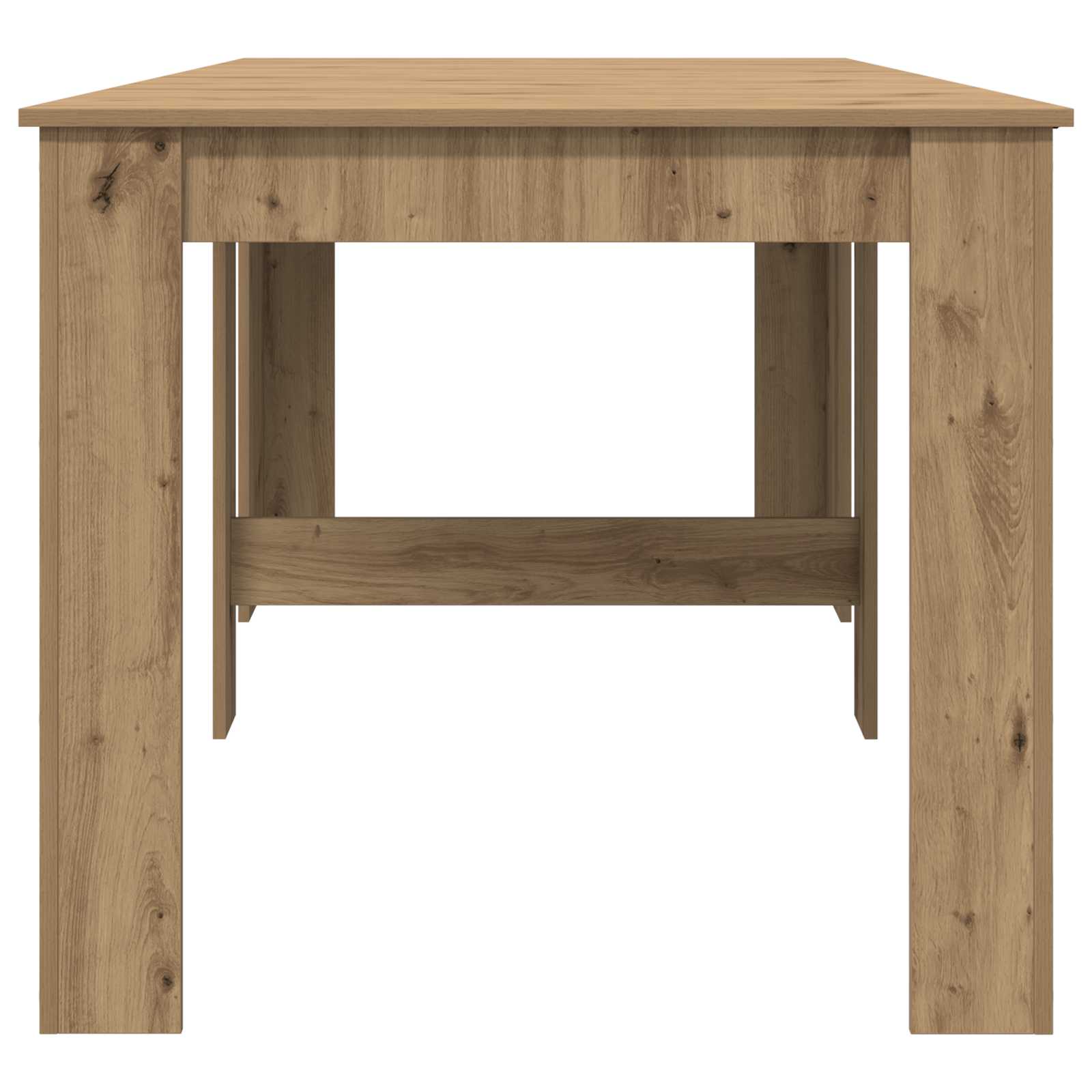 Blagovaonski stol 240 x 85 x 75 cm Konstruirano drvo Pravokutni