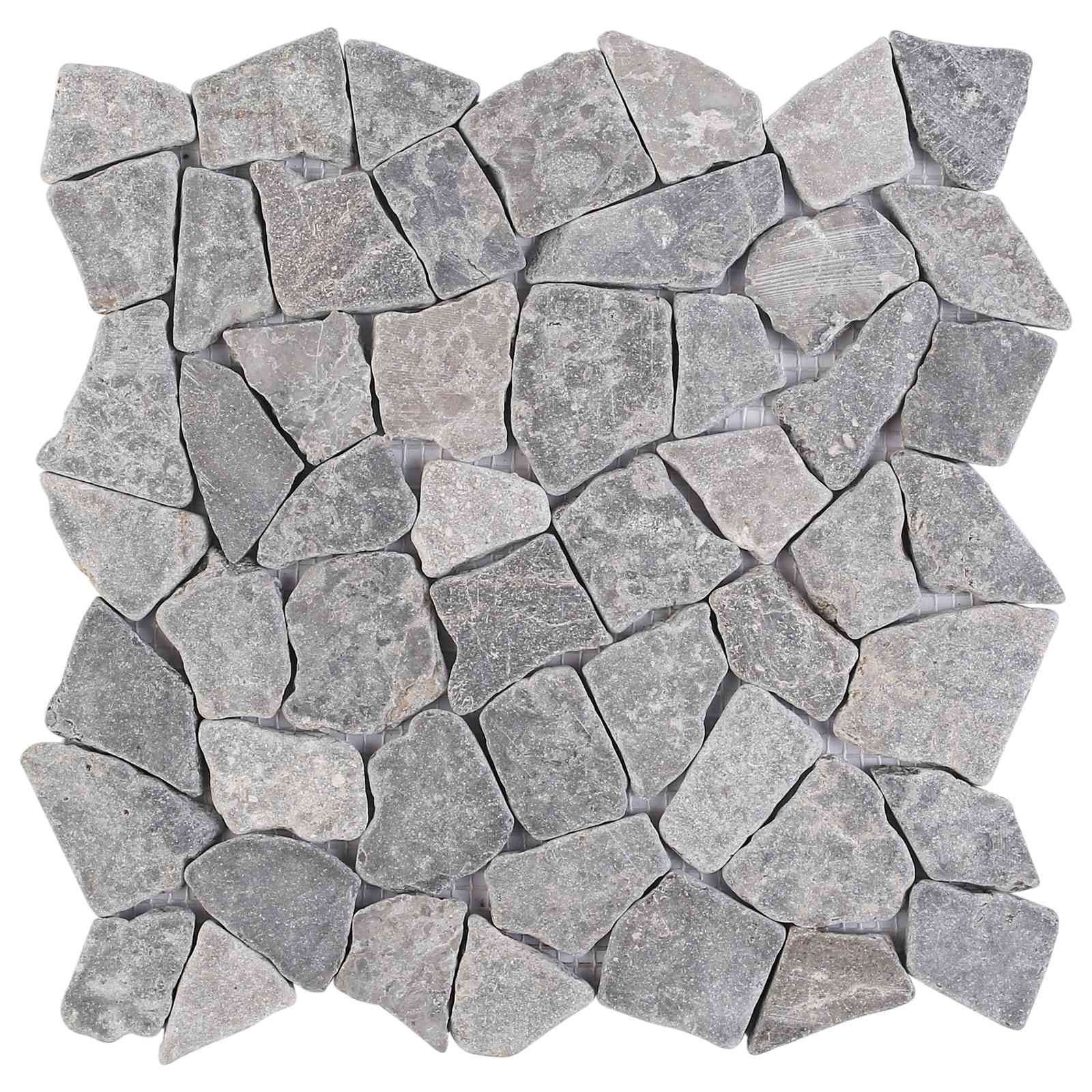 Mozaik pločice Svjetlosiva 30 x 30 cm Mramor