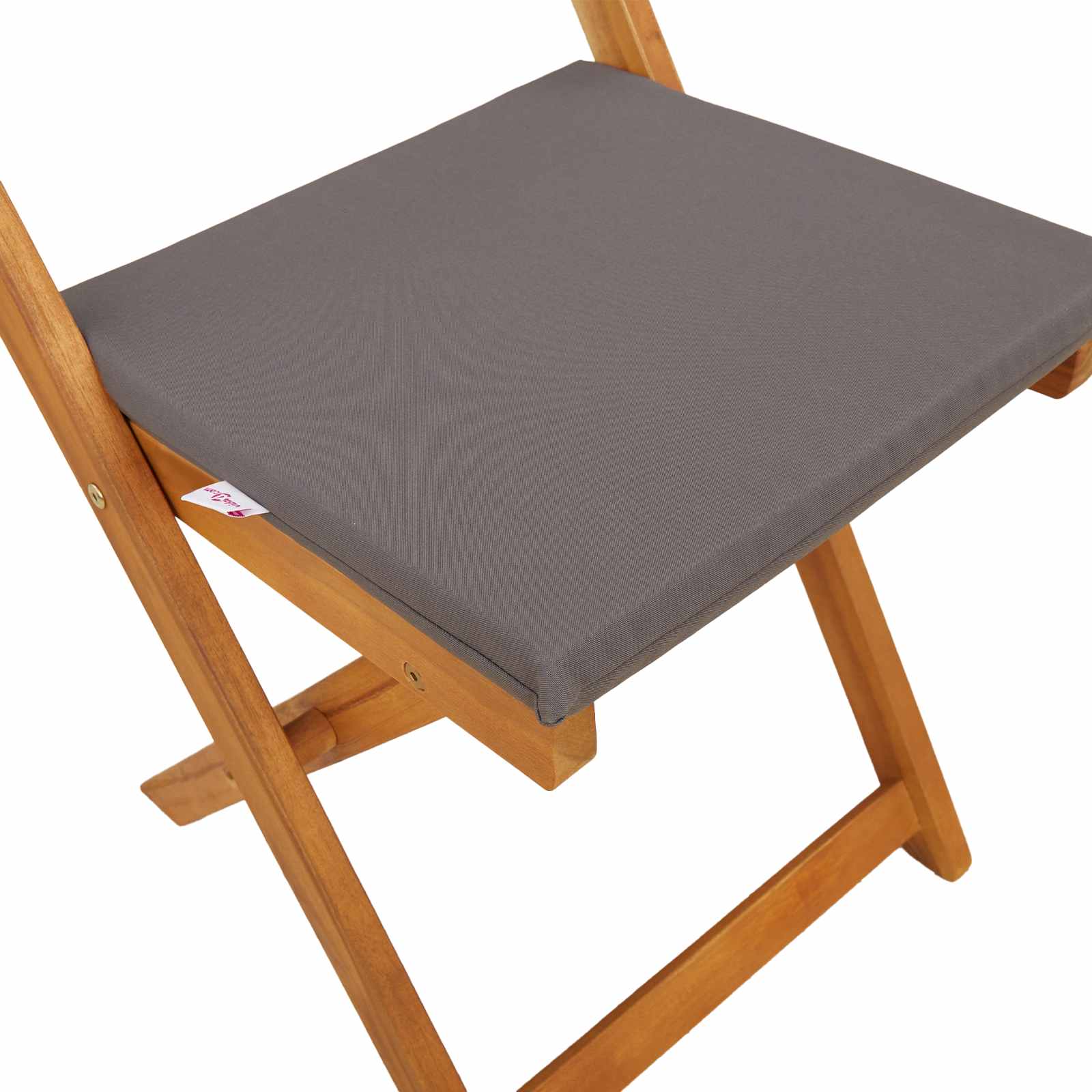 Vanjske bistro stolice 6 pcs Tamnosiva 40 x 53 x 80 cm