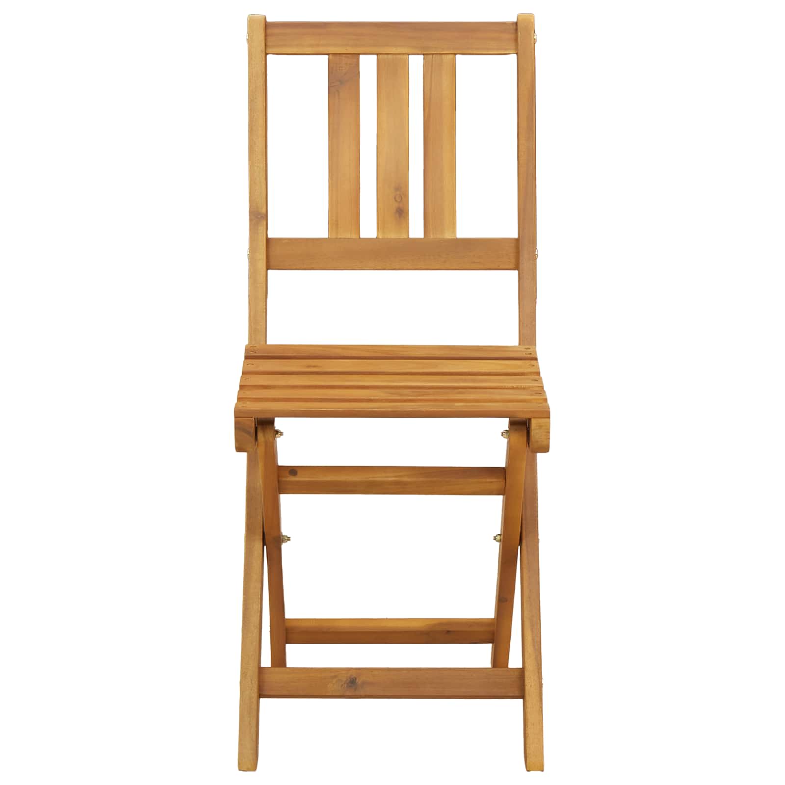 Vanjske bistro stolice 8 pcs Prirodna 40 x 42 x 85 cm
