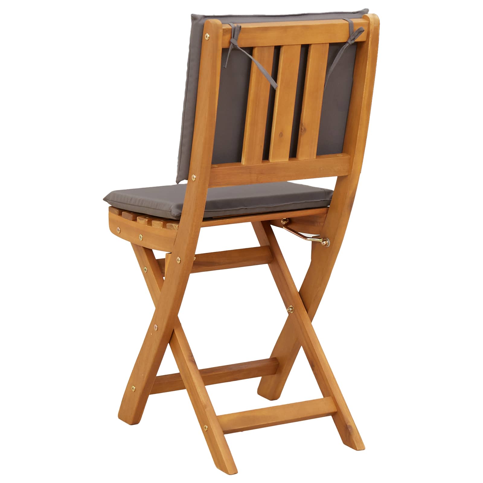 Vanjske bistro stolice 6 pcs Tamnosiva 38 x 46 x 85 cm