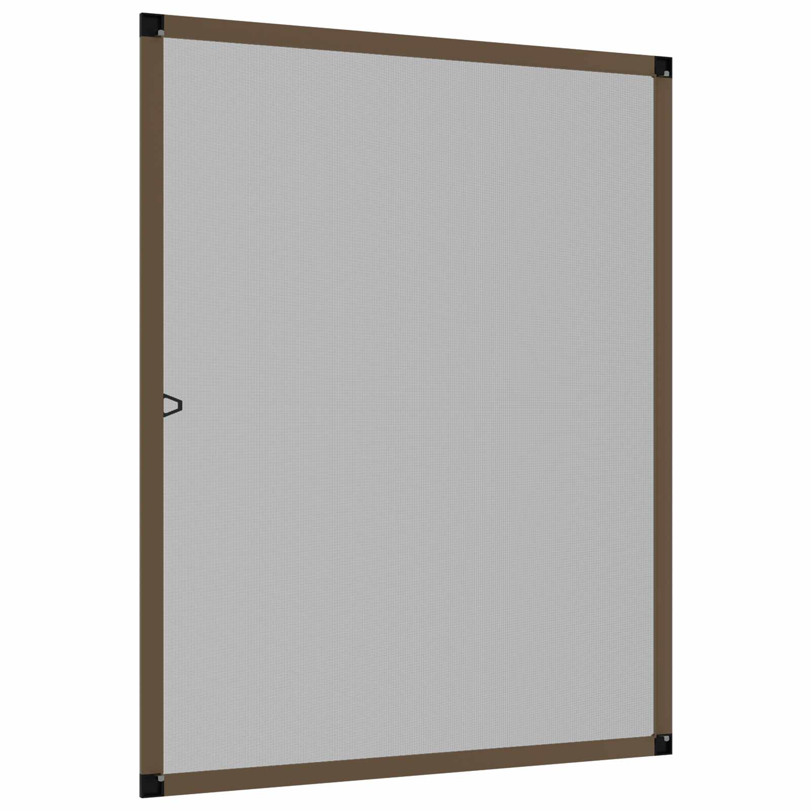 Mreža protiv insekata za prozore Smeđa 130 x 150 cm