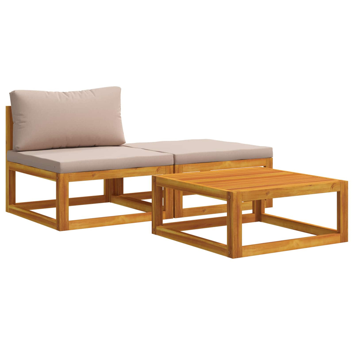 Modularna garnitura sofa s jastucima 3 kom. 2-sjedalo