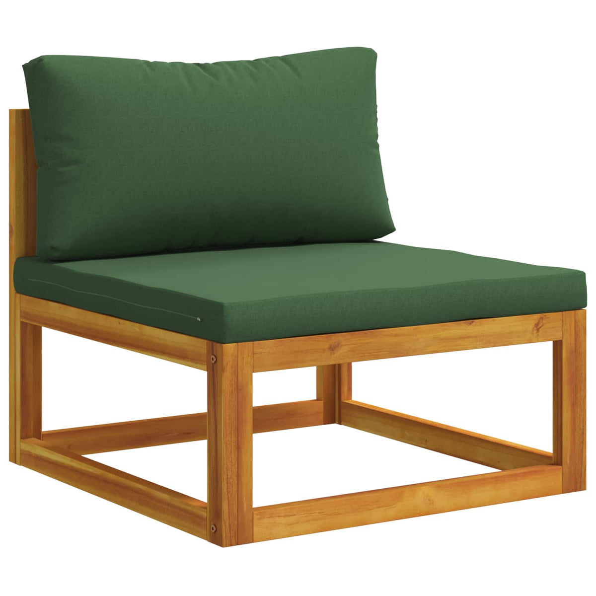 Modularna srednja sofa s jastucima 100 % poliester Solid-Acacia