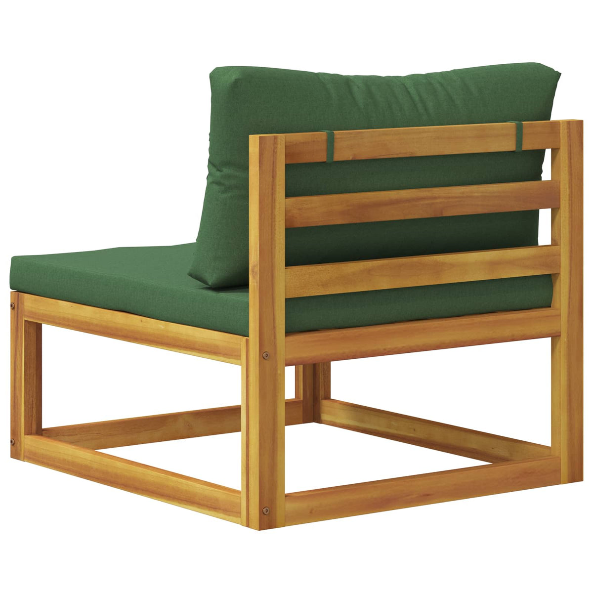 Modularna srednja sofa s jastucima 100 % poliester Solid-Acacia