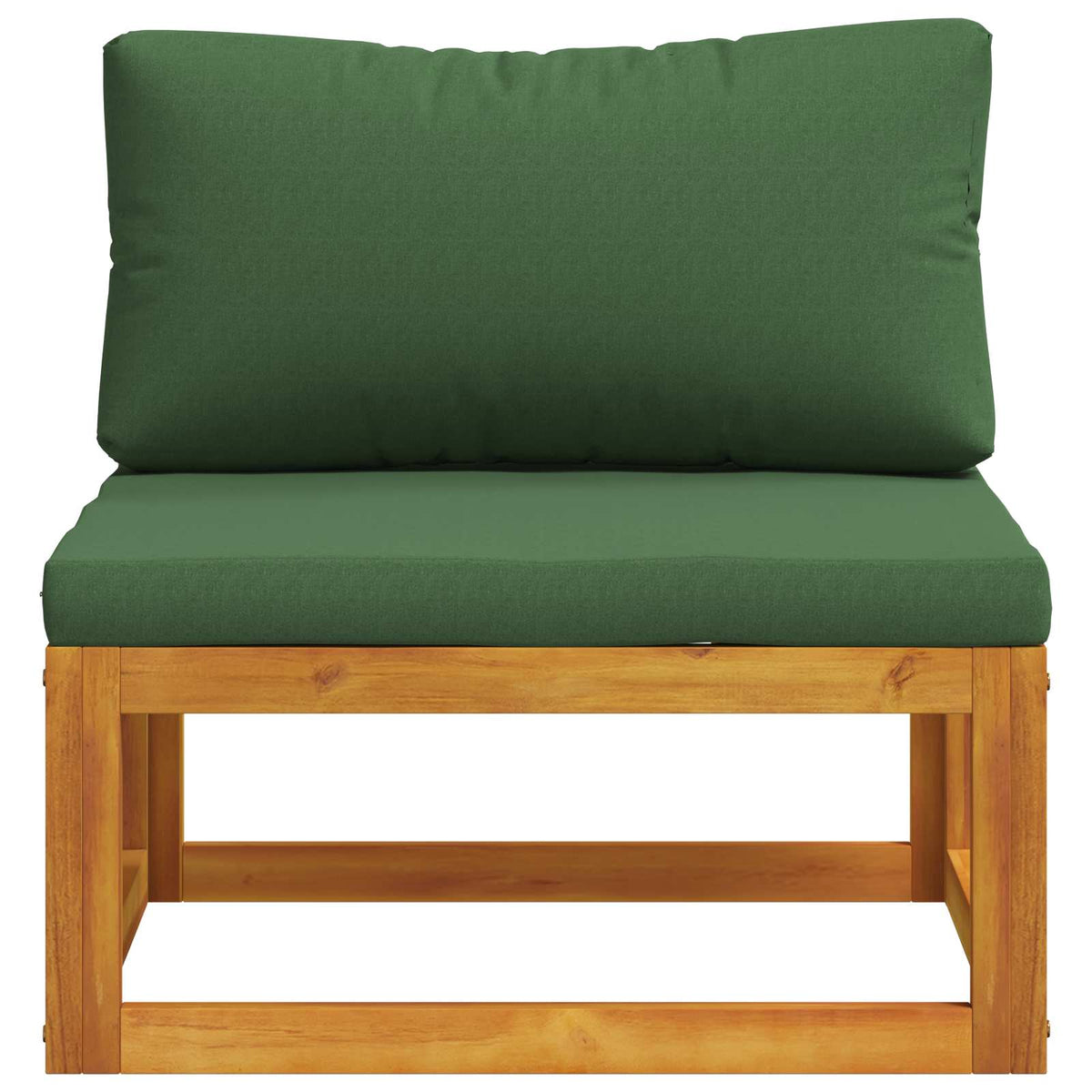 Modularna srednja sofa s jastucima 100 % poliester Solid-Acacia