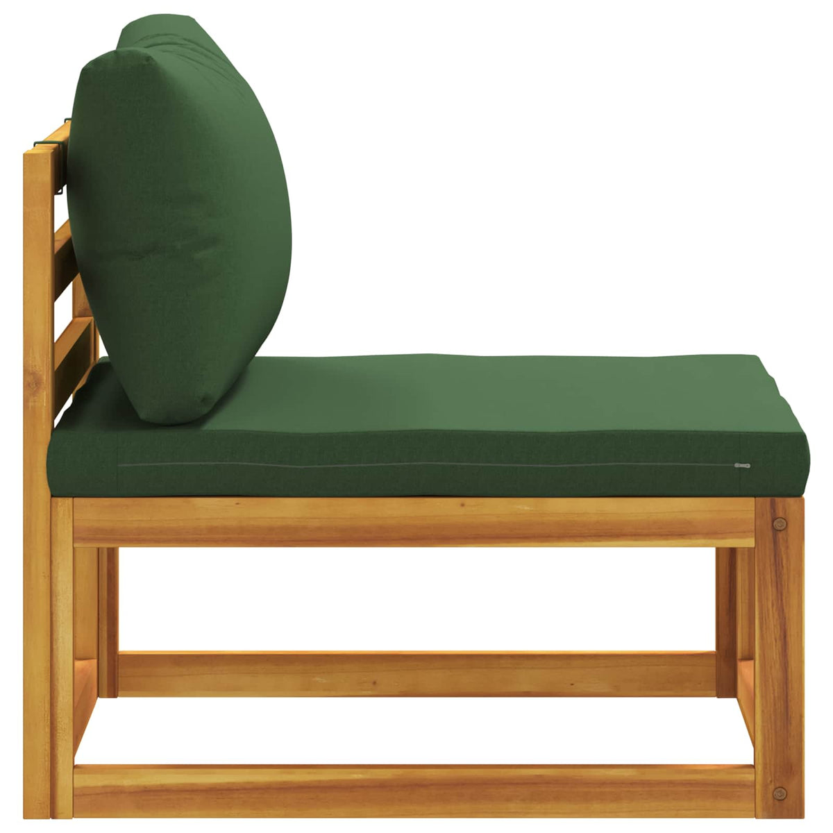 Modularna srednja sofa s jastucima 100 % poliester Solid-Acacia