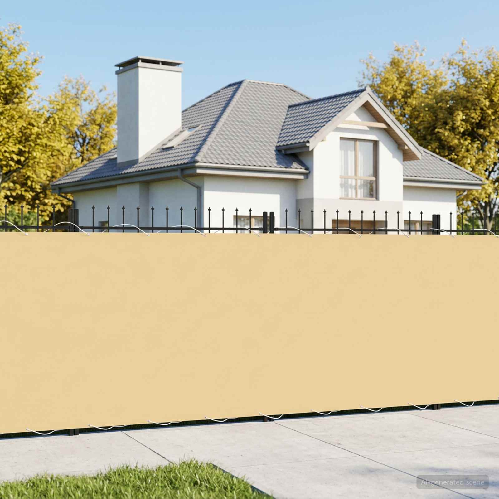 Zaslon za privatnost na balkonu 180 x 600 cm