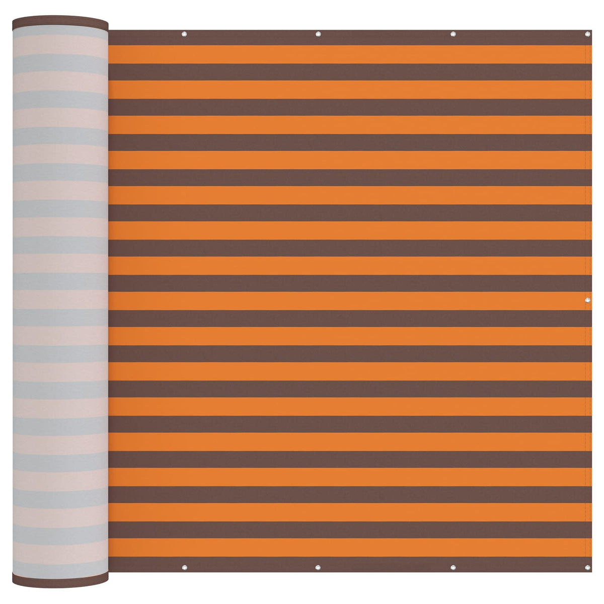 Zaslon za privatnost na balkonu 180 x 1000 cm Polyester Narančasta