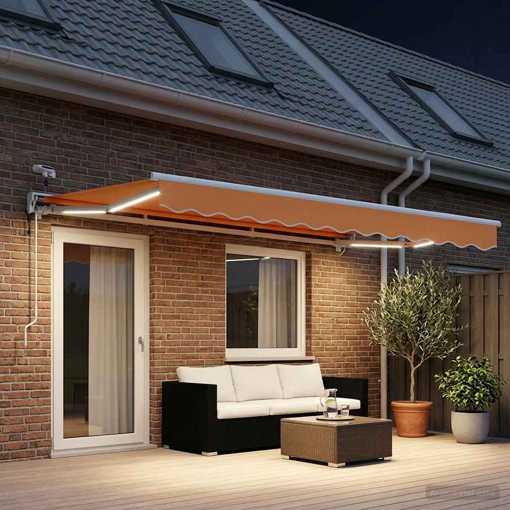 Električna retraktabilna tenda Pijesak 4,5 × 3 m