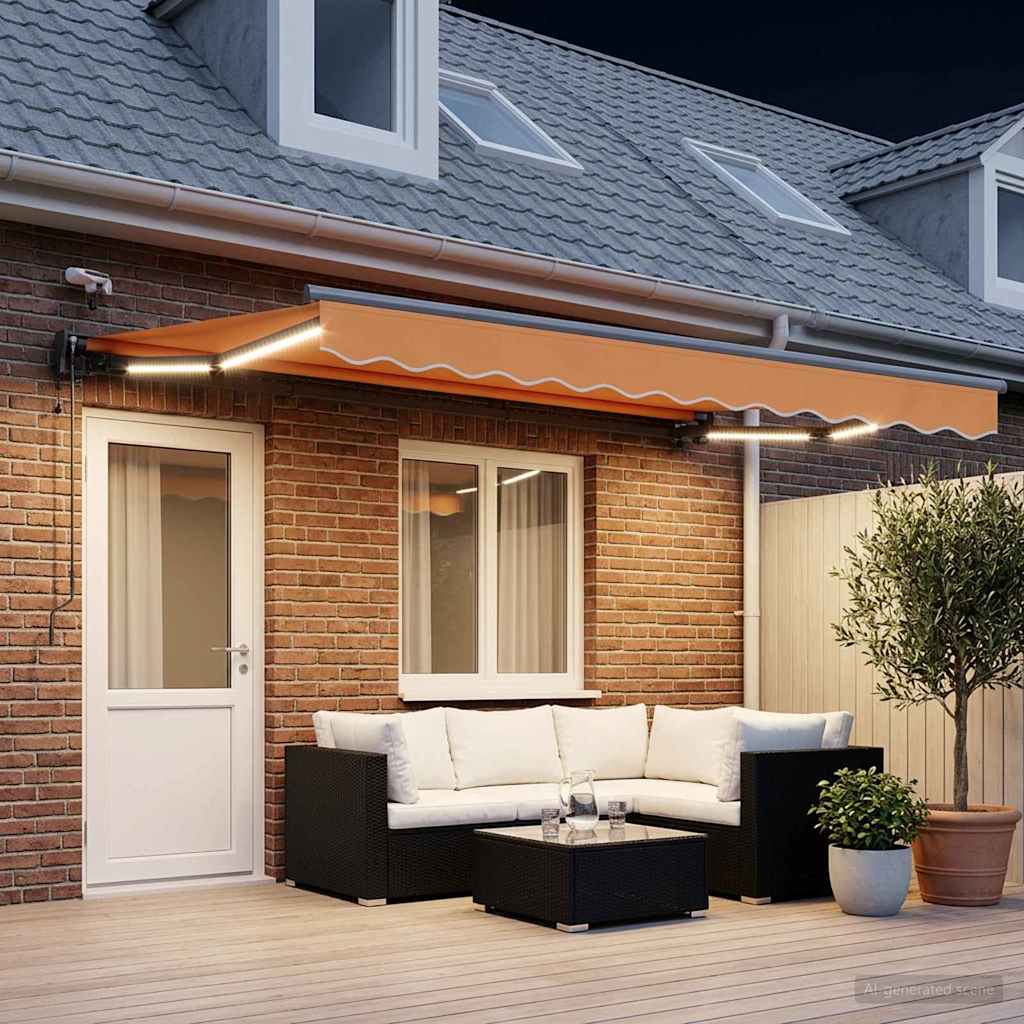 Električna retraktabilna tenda Pijesak 4 × 3,5 m