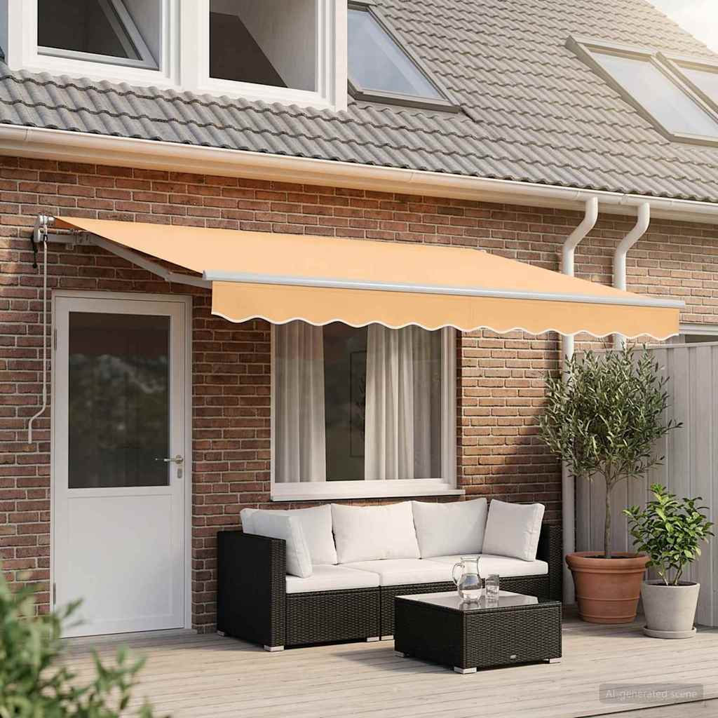 Skrovita tenda Pijesak 4 x 2 m tkanina