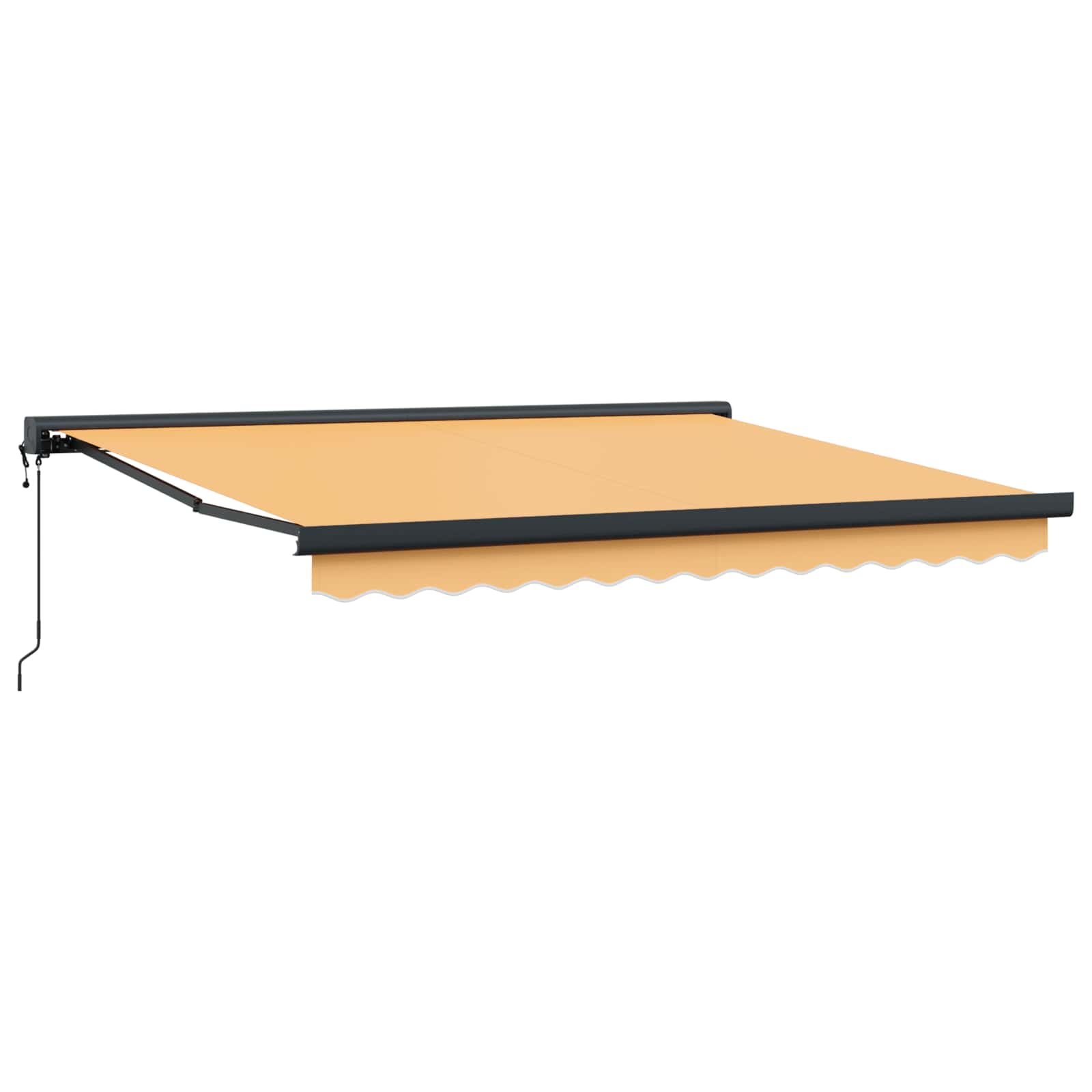 Povlačivi tende Pijesak 300 x 250 cm Tkanina i Metal
