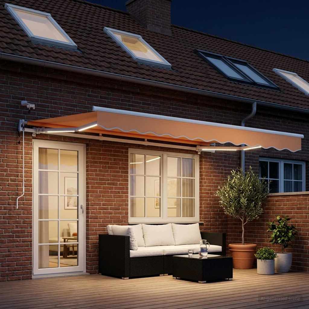 Tkanina za tende Pijesak 600 × 350 cm Poliester