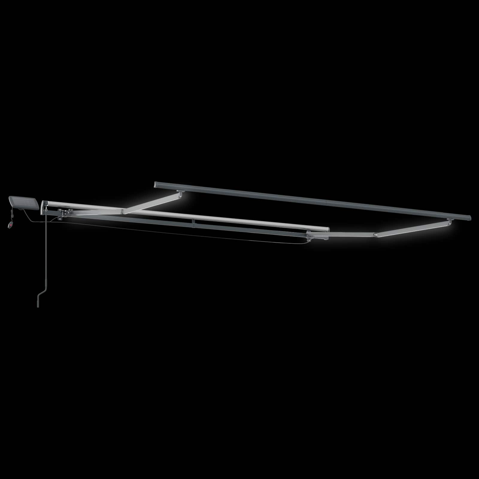 Povlačivi tende Pijesak 450 × 350 cm Tkanina i Aluminij