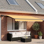 Povlačivi tende Pijesak 600 × 300 cm Tkanina i Aluminij