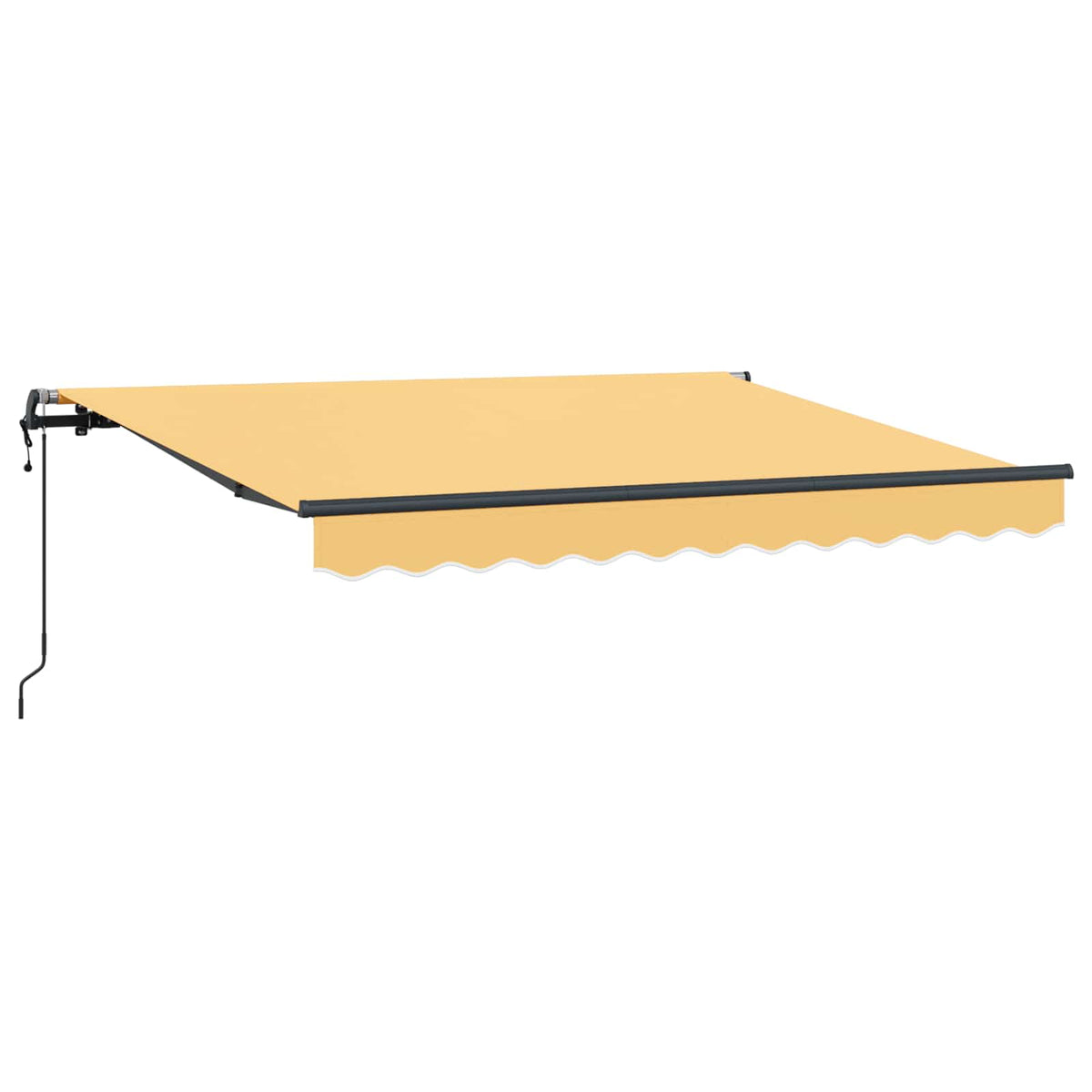 Povlačivi tende Pijesak 600 × 300 cm Tkanina i Aluminij