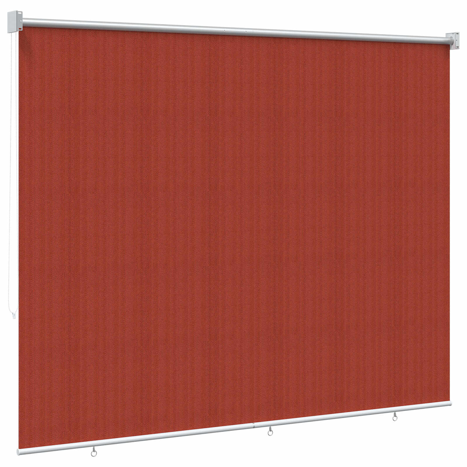 Vanjska roleta 90% blokada UV zraka Terrakota 160 x 140 cm HDPE