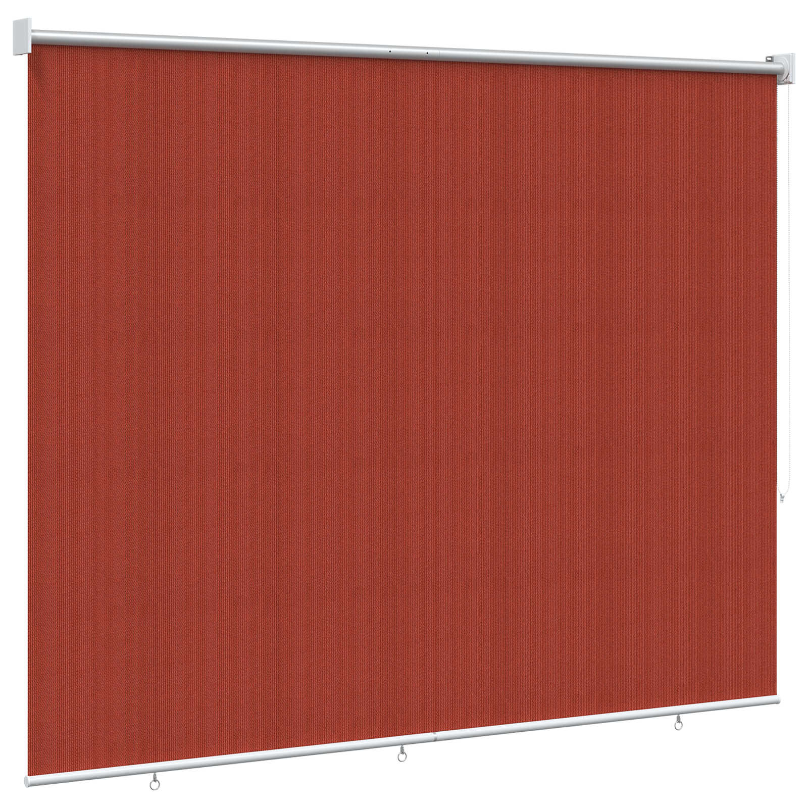 Vanjska roleta 90% blokada UV zraka Terrakota 200 x 140 cm HDPE