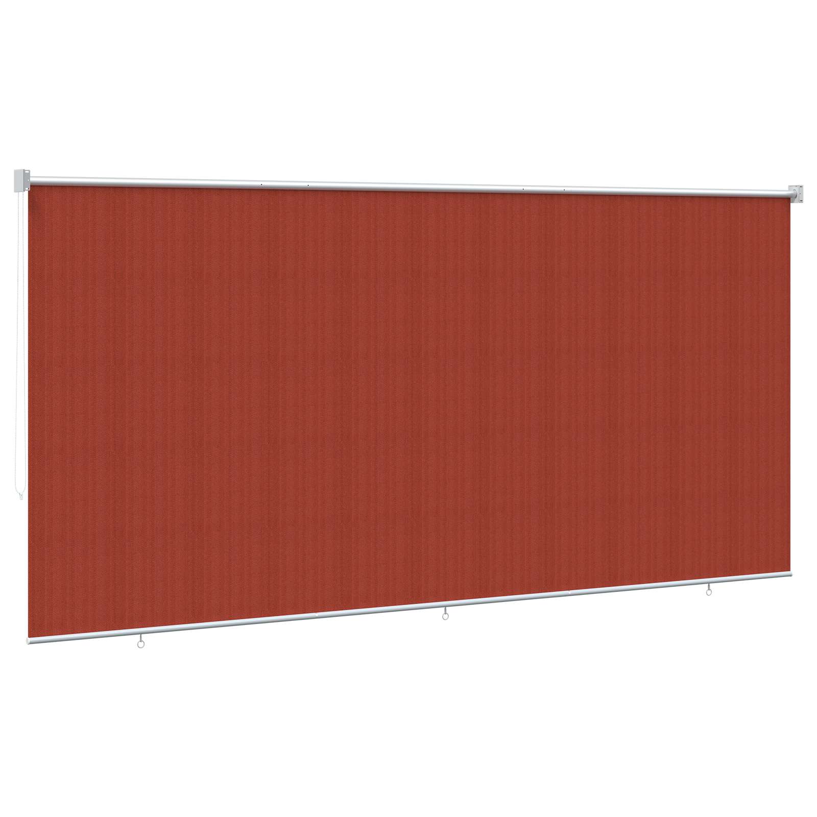 Vanjska roleta 90% blokada UV zraka Terrakota 400 x 140 cm HDPE