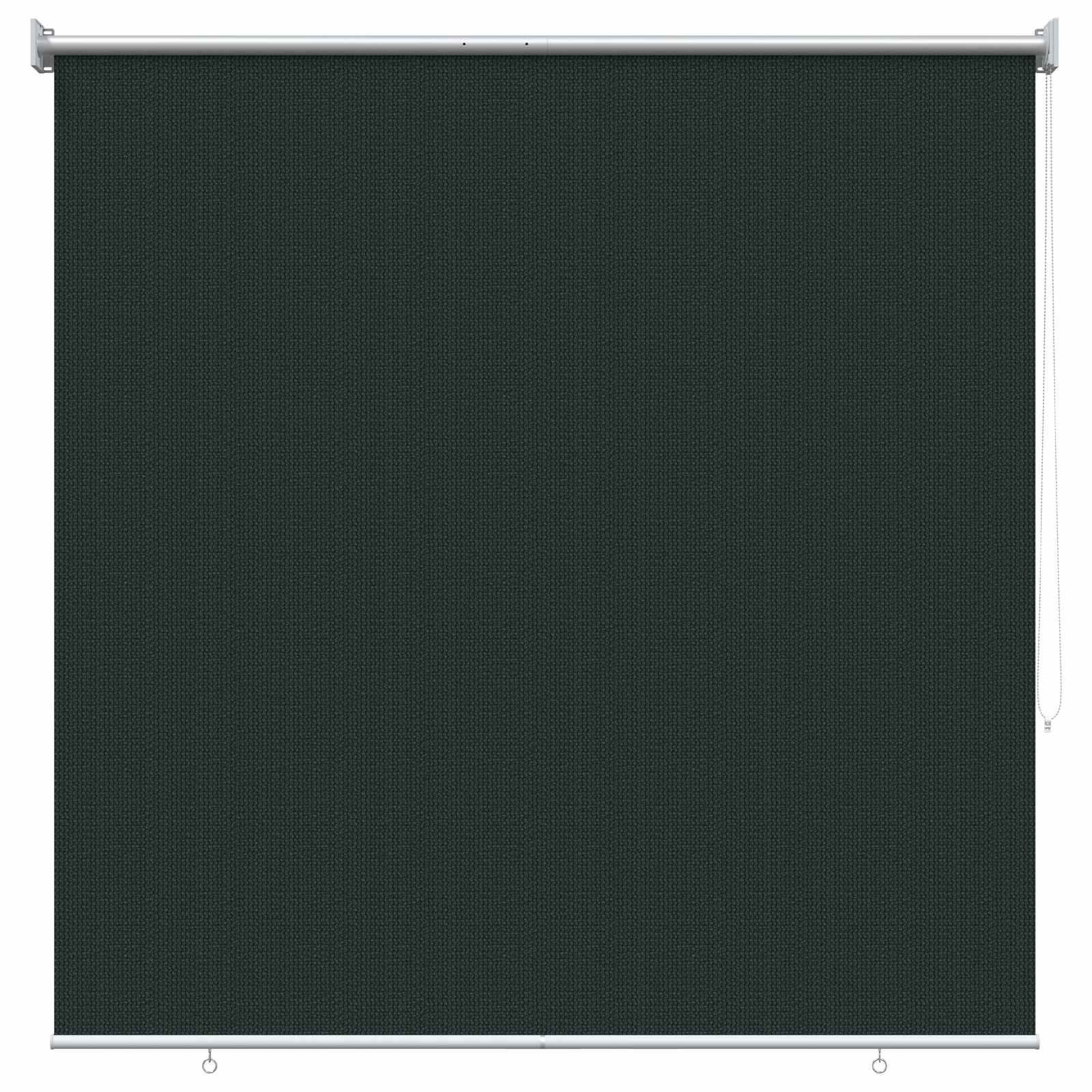 Vanjska roleta 90% blokada UV zraka Tamnozelena 140 x 140 cm