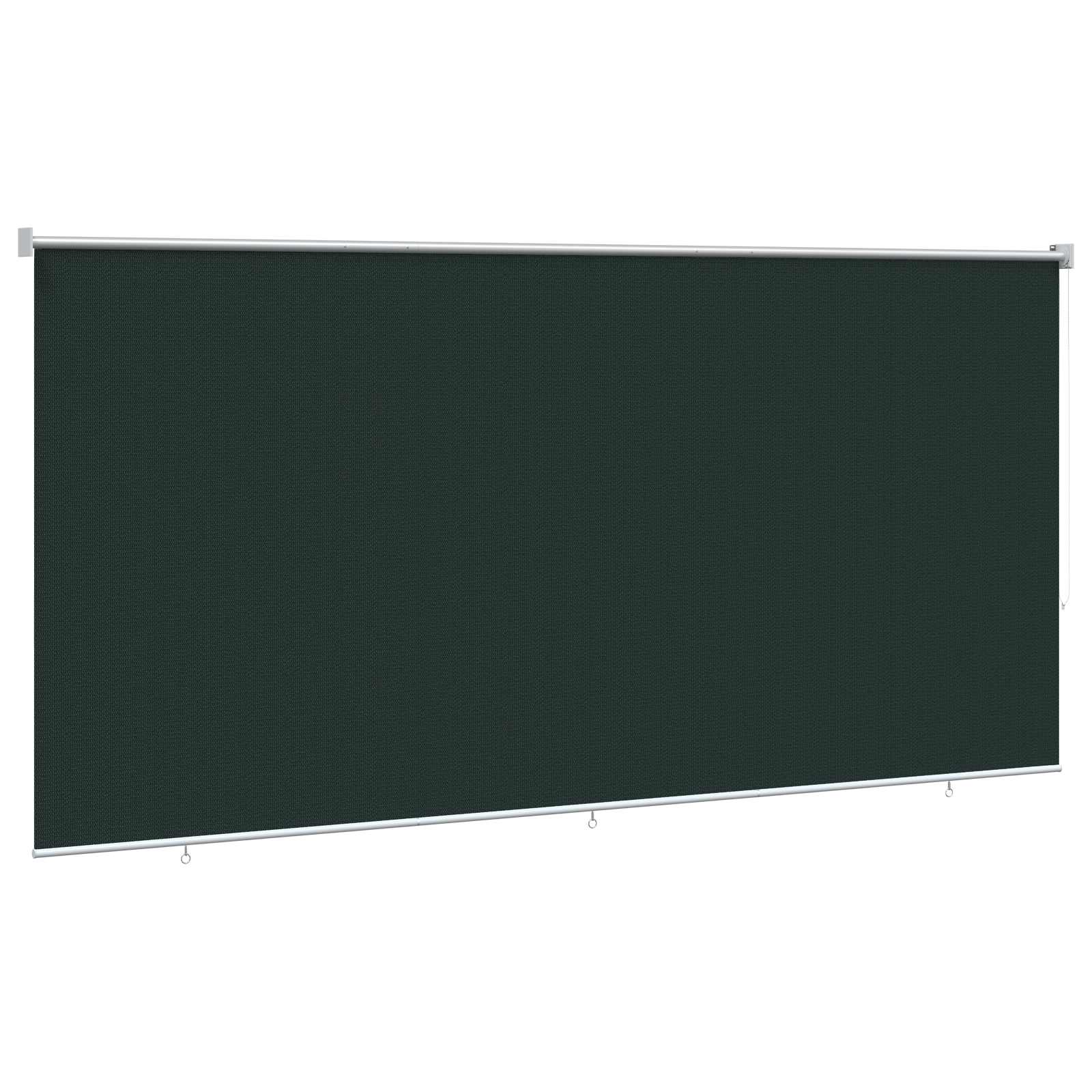 Vanjska roleta 90% blokada UV zraka Tamnozelena 350 x 140 cm