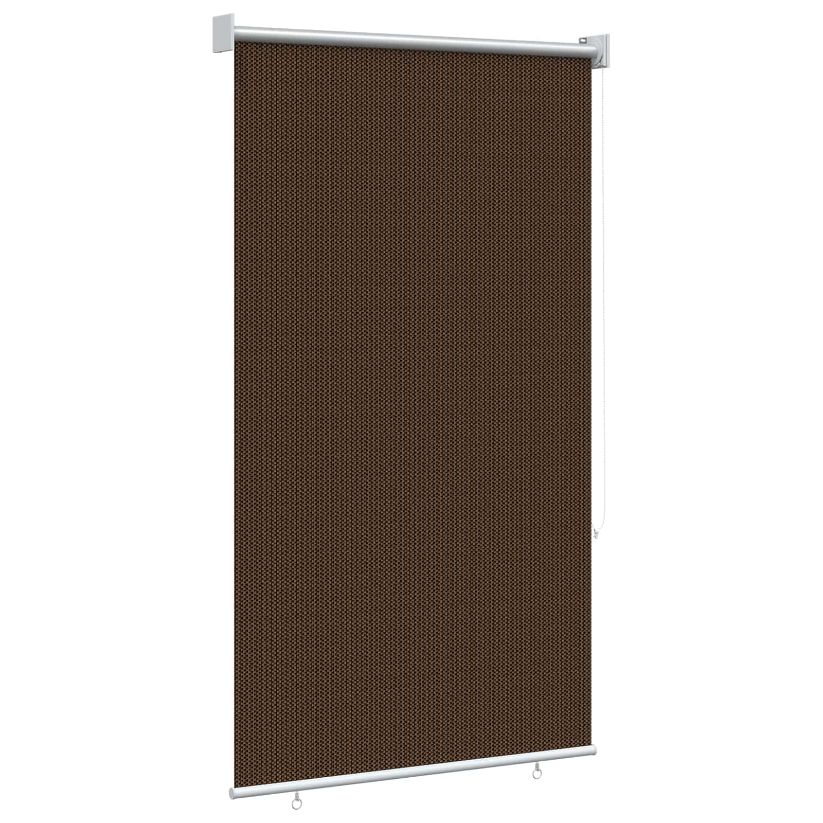 Vanjska roleta 90% blokada UV zraka Smeđa 60 x 140 cm HDPE
