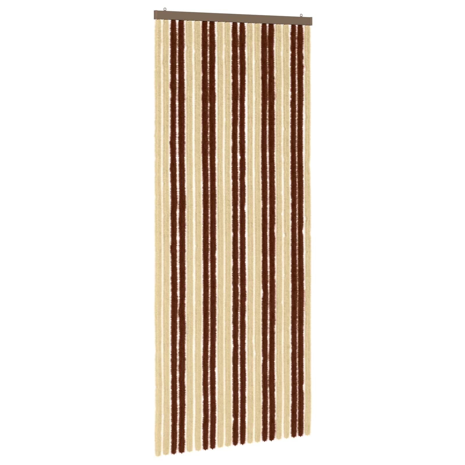 Zavjesa protiv insekata Chenille Smeđa i bež 90 x 220 cm